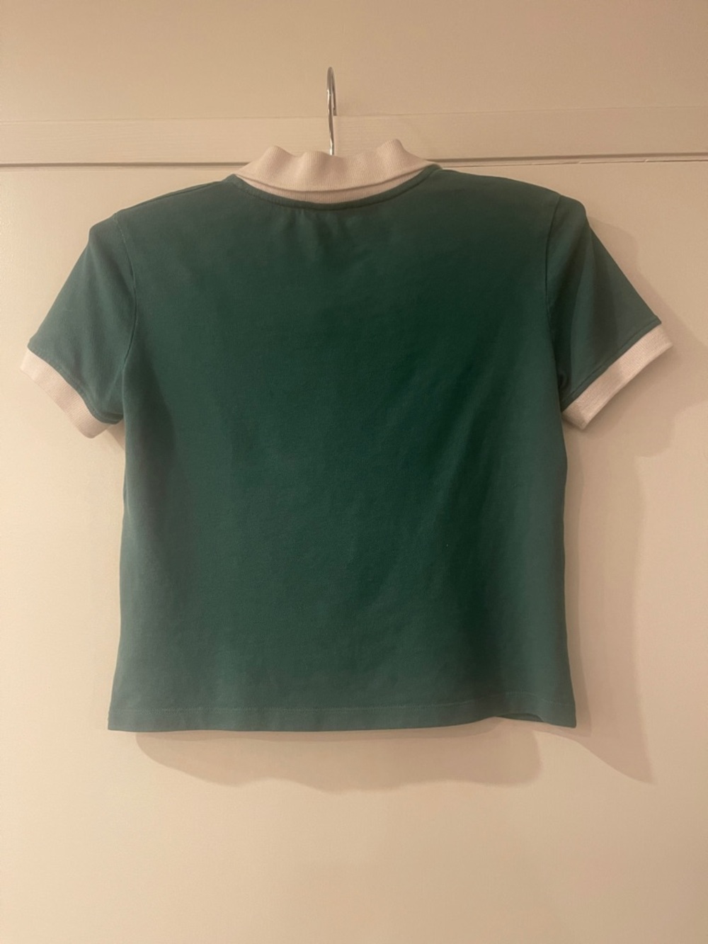 Sporty & Rich Green Polo with White Trim Tee SOLD OUT | Preowned - Picture 17 of 17